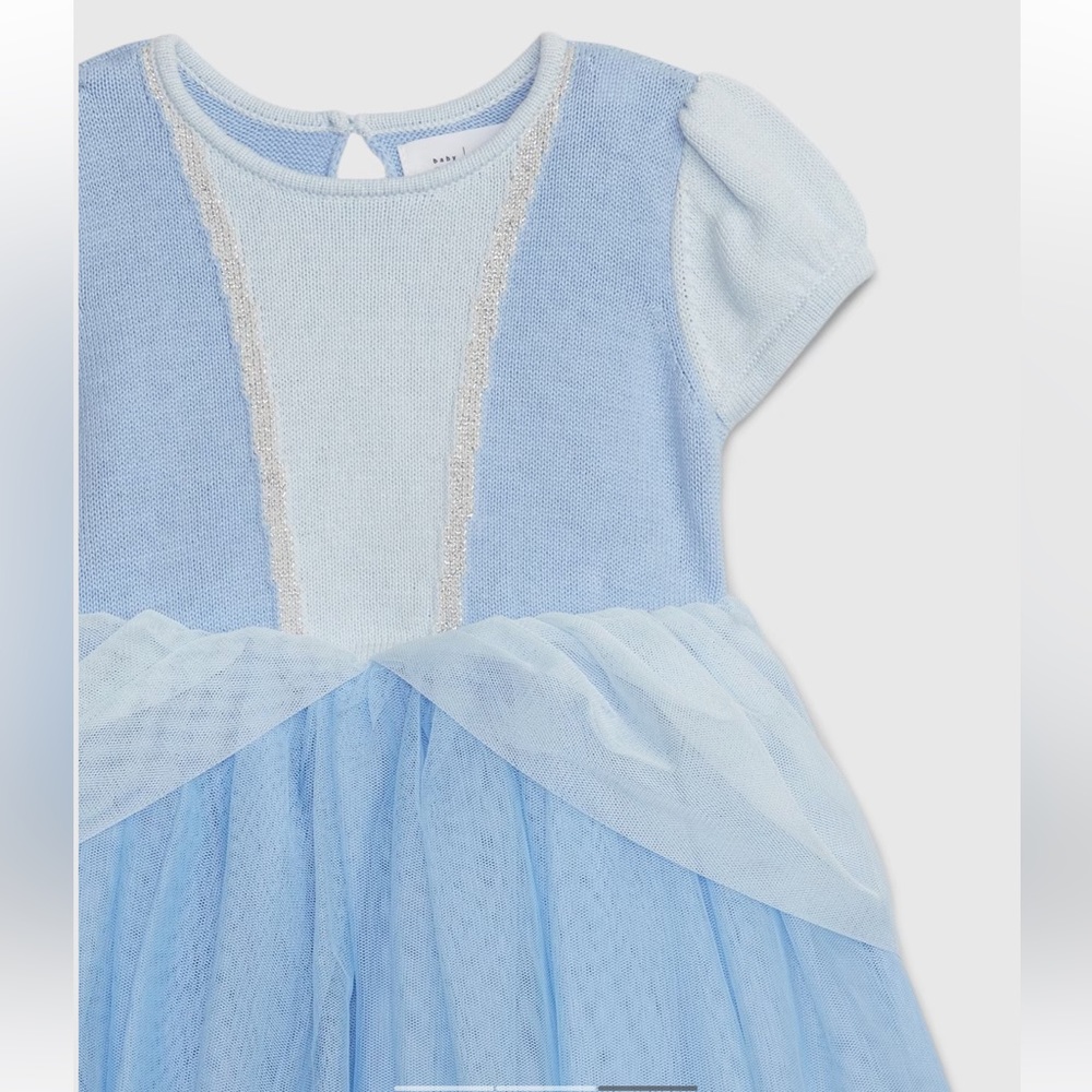 Baby Gap Toddler Disney Cinderella Tulle Dress - Costume 6-12 months